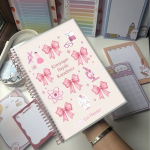 Kimya - laboratuvar - fen bilimleri temalı isme özel defter
